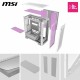 ATX полу-висока кутия MSI 306-7G27W21-JA4 Бял NaN –  BB Калъфи за настолни компютри