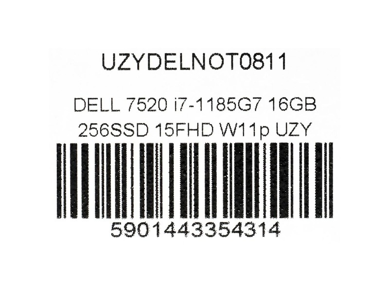 Лаптоп Dell Dell7520i7-1185G716G256SSD15FHD (След ремонт A) NaN –  BB Лаптопи
