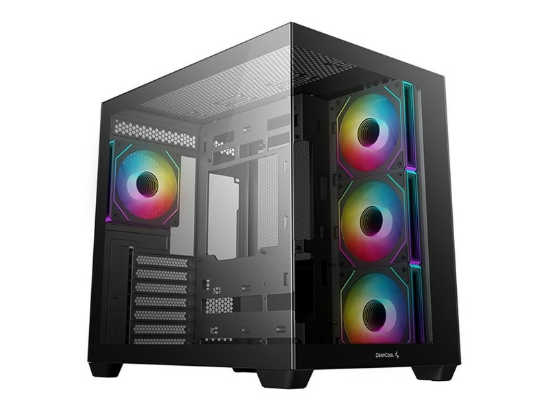 ATX полу-висока кутия DEEPCOOL R-CG530-BKADA4-G-1 Черен Многоцветен NaN –  BB Калъфи за настолни компютри