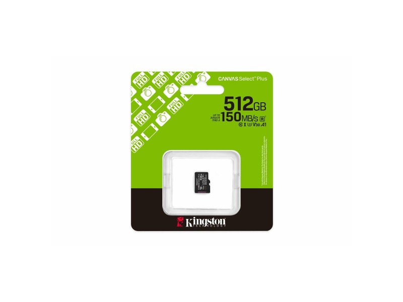 Mикро SD карта памет с адаптер Kingston SDCS3/512GBSP 512 GB NaN –  BB MicroSD карти