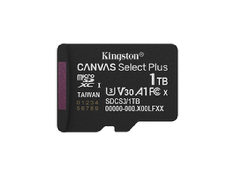Mикро SD карта памет с адаптер Kingston SDCS3/1TBSP 1 TB NaN –  BB MicroSD карти