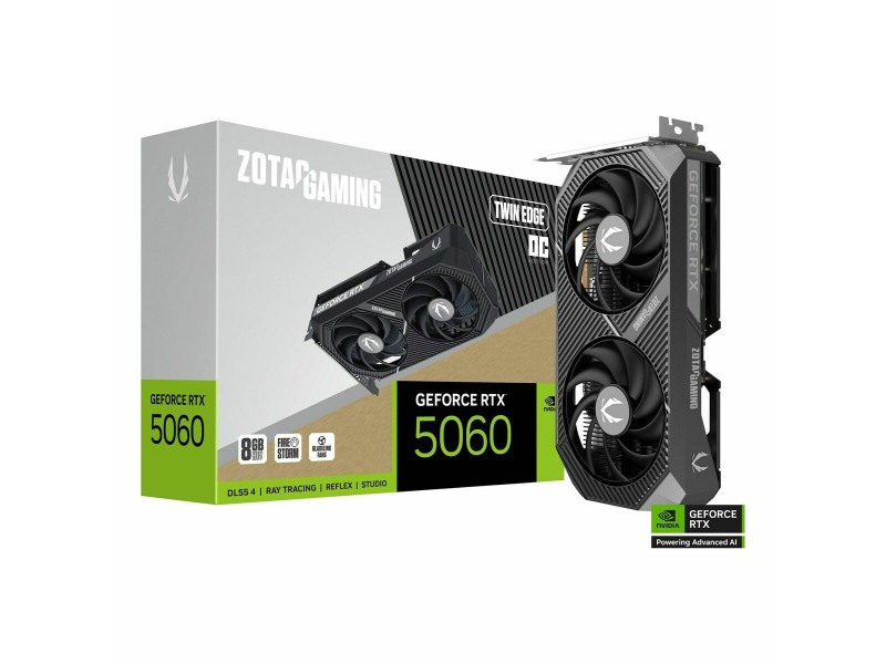 Графична карта Zotac ZT-B50600H-10M GEFORCE RTX 5060 8 GB GDDR7 NaN –  BB Графични карти