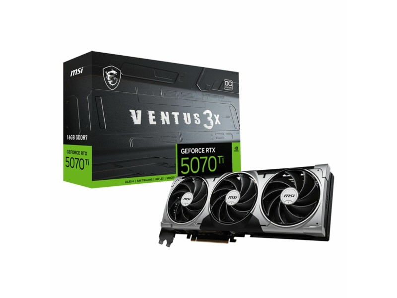 Графична карта MSI 912-V531-083 16 GB nvidia geforce rtx 5070 nvidia geforce rtx 5070 ti GDDR6X GDDR7 NaN –  BB Графични карти