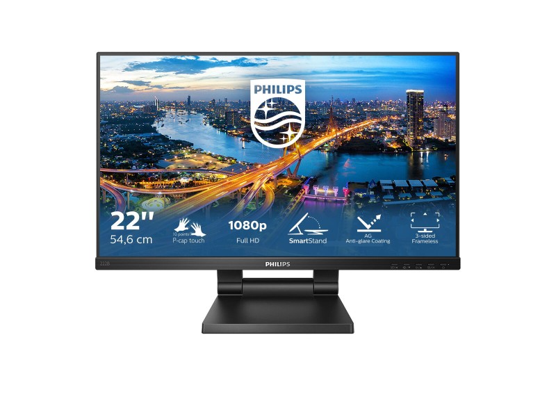 Монитор Philips 222B1TC/00 21,5 (21,5) Full HD (Full HD) NaN –  BB Монитори