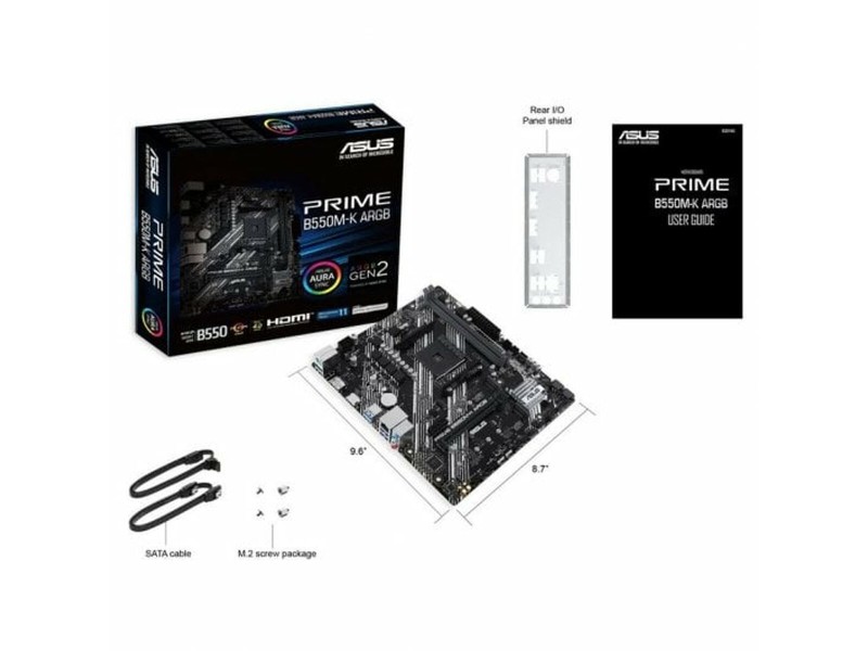 Дънна платка Asus AMD AM4 AMD B550 AMD NaN –  BB Дънни платки
