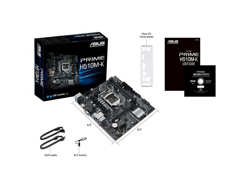 Дънна платка Asus Intel H510 LGA 1200 NaN –  BB Дънни платки