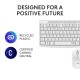 Клавиатура Logitech 920-009823 Бял Испанска Qwerty QWERTY Qwerty UK NaN –  BB Клавиатури