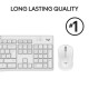 Клавиатура Logitech 920-009823 Бял Испанска Qwerty QWERTY Qwerty UK NaN –  BB Клавиатури
