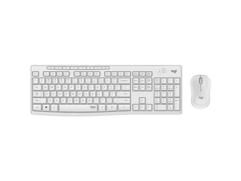 Клавиатура Logitech 920-009823 Бял Испанска Qwerty QWERTY Qwerty UK NaN –  BB Клавиатури