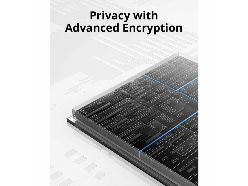 SATA 5.25 калъф за SATA 2.5 Eufy T80303D1 Бял NaN –  BB Мрежово прикачено хранилище