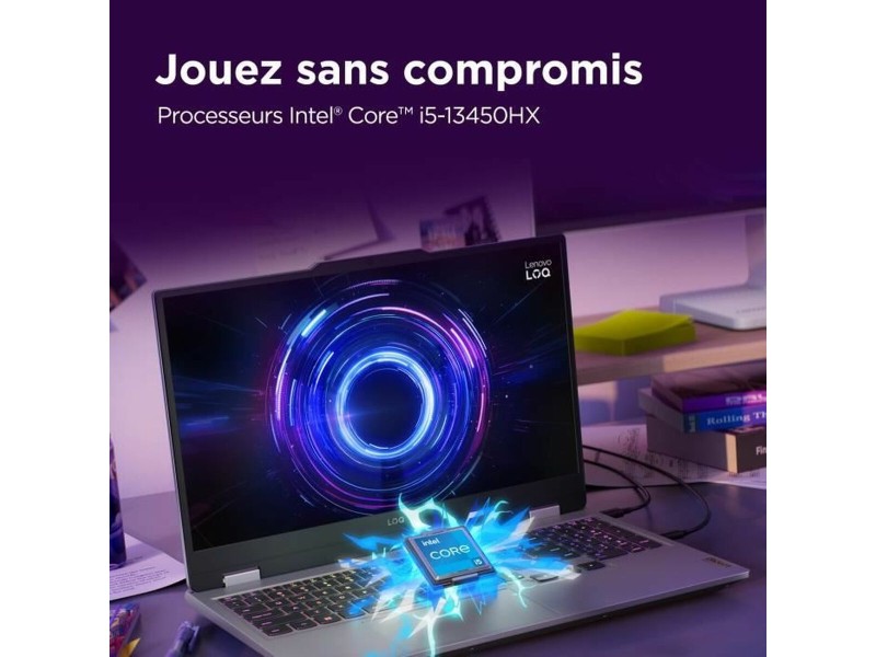 Лаптоп Lenovo Intel Core I5-13450HX SSD AZERTY NaN –  BB Лаптопи