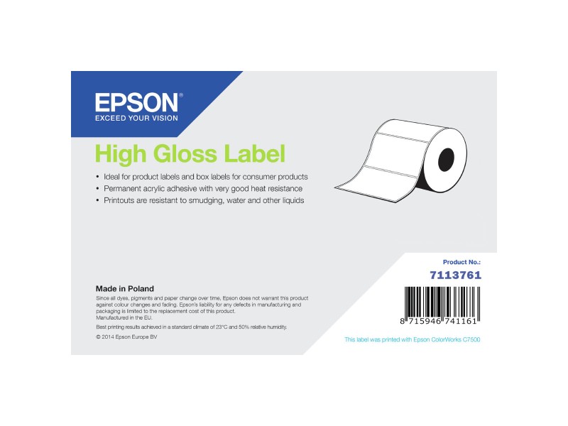 Оригиална касета за мастило Epson 7113761 NaN –  BB Касети с мастило