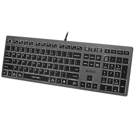 Клавиатура A4 Tech A4TKLA47125 Бял Черен Сив QWERTY