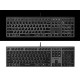Клавиатура A4 Tech A4TKLA47125 Бял Черен Сив QWERTY NaN –  BB Клавиатури