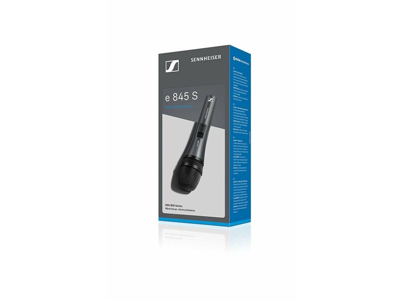 Динамичен микрофон Sennheiser E845-S Черен Графит NaN –  BB Микрофони