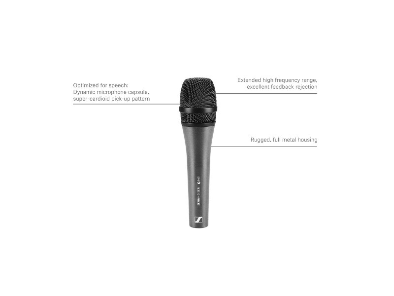 Динамичен микрофон Sennheiser E845-S Черен Графит NaN –  BB Микрофони