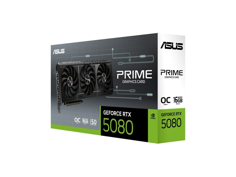 Графична карта Asus 90YV0LX0-M0NA00 GEFORCE RTX 5080 16 GB GDDR7 NaN –  BB Графични карти