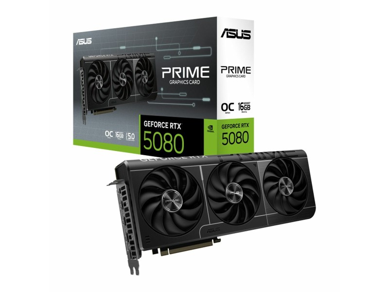 Графична карта Asus 90YV0LX0-M0NA00 GEFORCE RTX 5080 16 GB GDDR7 NaN –  BB Графични карти