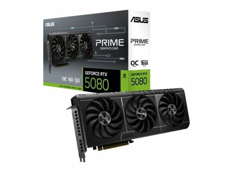 Графична карта Asus 90YV0LX0-M0NA00 GEFORCE RTX 5080 16 GB GDDR7 NaN –  BB Графични карти