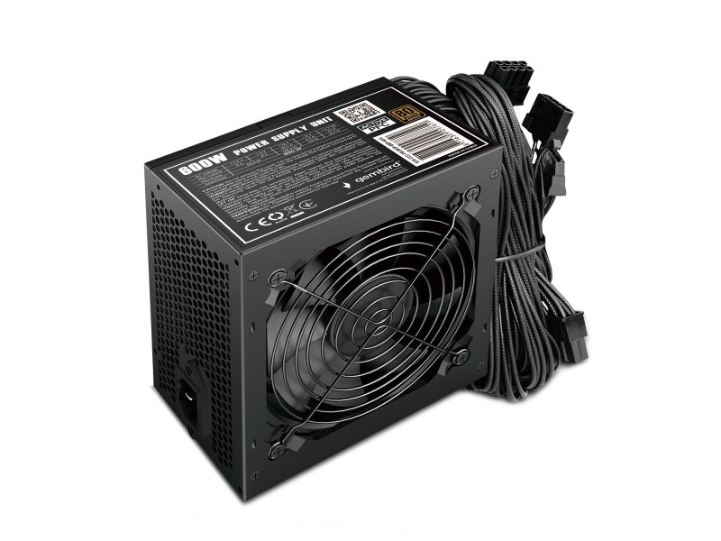 Захранване GEMBIRD CCC-PSU80P-BBP-600 600 W 80 Plus Bronze NaN –  BB Захранвания