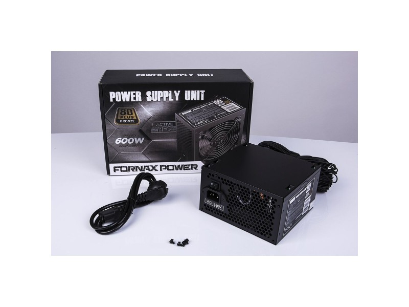 Захранване GEMBIRD CCC-PSU80P-BBP-600 600 W 80 Plus Bronze NaN –  BB Захранвания