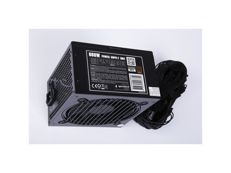 Захранване GEMBIRD CCC-PSU80P-BBP-600 600 W 80 Plus Bronze NaN –  BB Захранвания