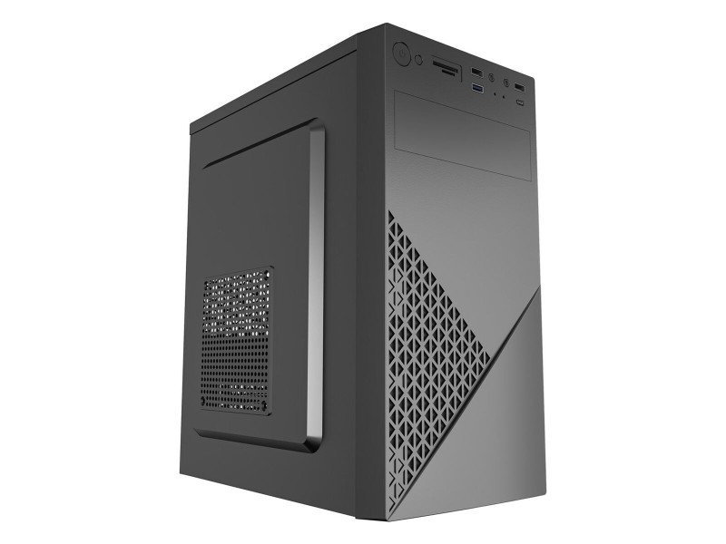 ATX полу-висока кутия GEMBIRD CCC-FC-K170-600W Черен NaN –  BB Калъфи за настолни компютри