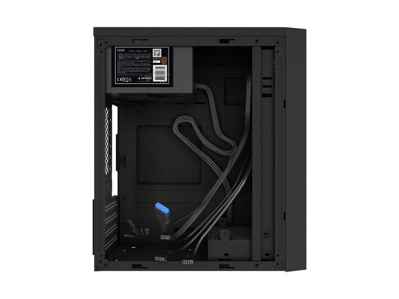 ATX полу-висока кутия GEMBIRD CCC-FC-K170-600W Черен NaN –  BB Калъфи за настолни компютри