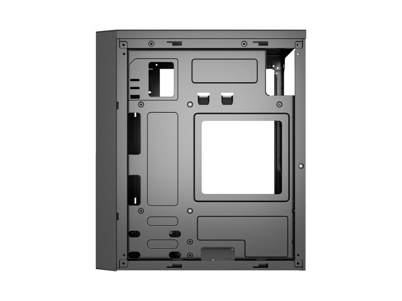 ATX полу-висока кутия GEMBIRD CCC-FC-K170-600W Черен NaN –  BB Калъфи за настолни компютри