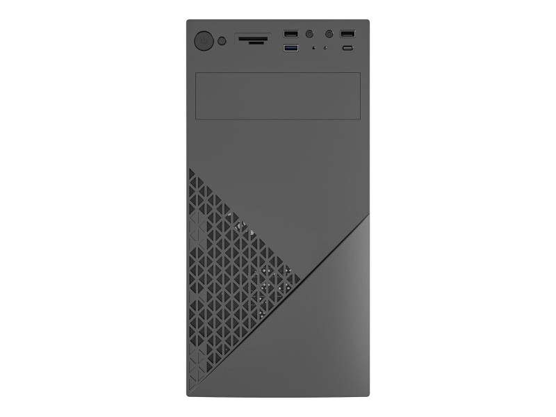 ATX полу-висока кутия GEMBIRD CCC-FC-K170-600W Черен NaN –  BB Калъфи за настолни компютри