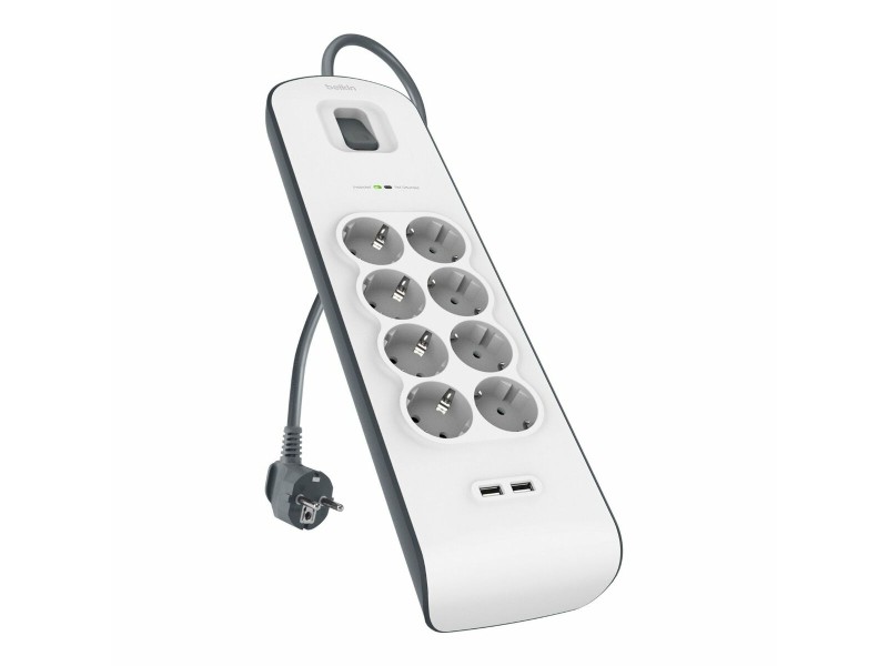 Защита от пренапрежение Belkin BSV804VF2M-V2 NaN –  BB Защити от пренапрежение