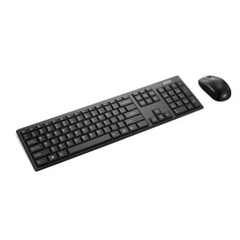 Клавиатура с мишка Lenovo GX31Q28913 Черен Испанска Qwerty