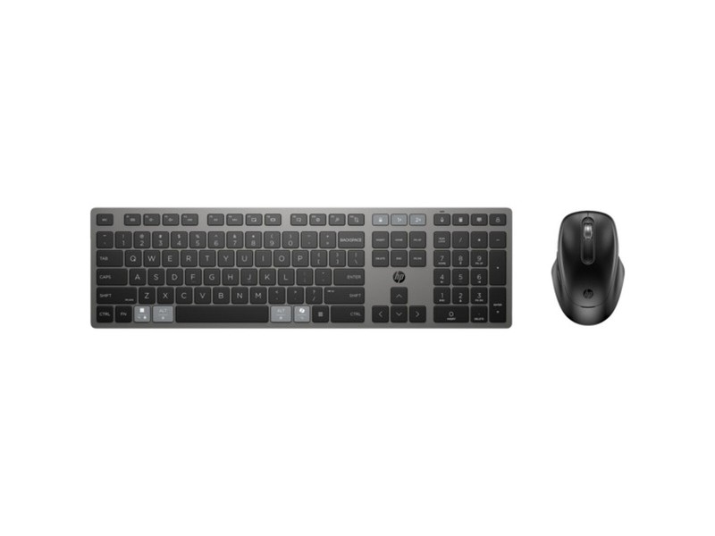 Клавиатура с мишка HP 9T5A9AA#ABE Черен Испанска Qwerty испански NaN –  BB Пакети клавиатура и мишка