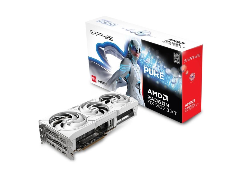 Графична карта Sapphire radeon rx 9070 xt 16 GB GDDR6 NaN –  BB Графични карти