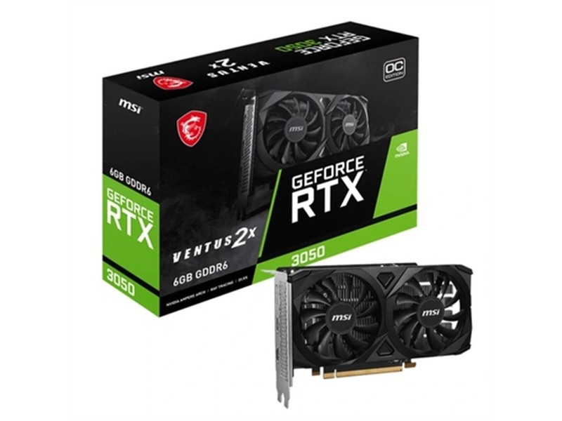Графична карта MSI Nvidia GeForce RTX 3050 6 GB GDDR6 NaN –  BB Графични карти