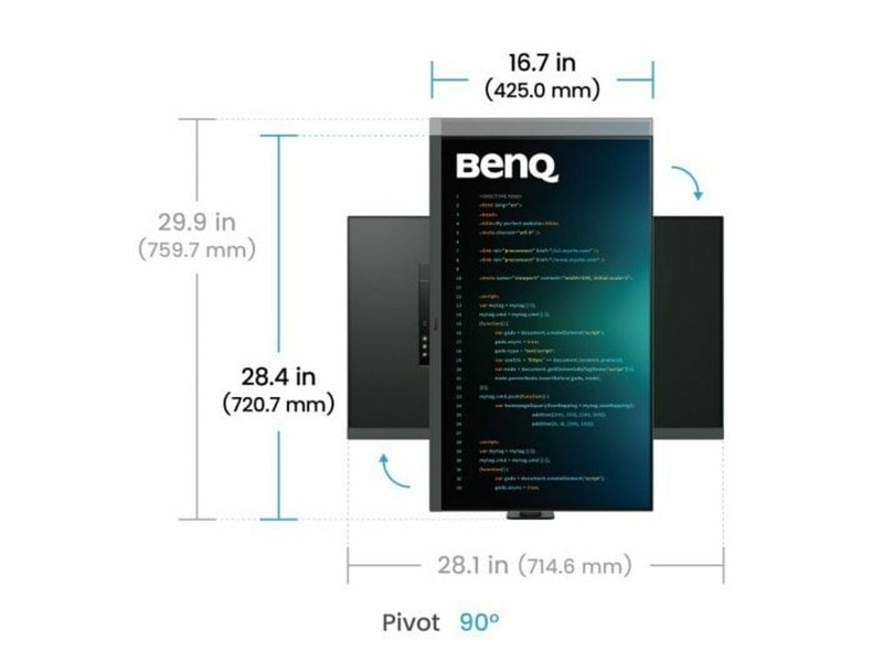 Gaming монитор BenQ 9H.LMTLA.TBE 4K Ultra HD 31,5 NaN –  BB Монитори