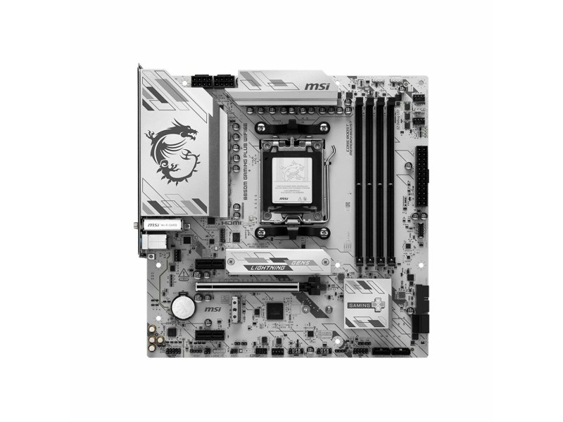 Дънна платка MSI B850M GAMING PLUS WIFI6E Intel Wi-Fi 6 AMD AM5 AMD B850 NaN –  BB Дънни платки