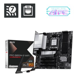 Дънна платка MSI PRO B850M-P WIFI Intel Wi-Fi 6 AMD AM5 AMD B850