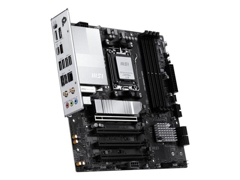 Дънна платка MSI PRO B850M-P WIFI Intel Wi-Fi 6 AMD AM5 AMD B850 NaN –  BB Дънни платки