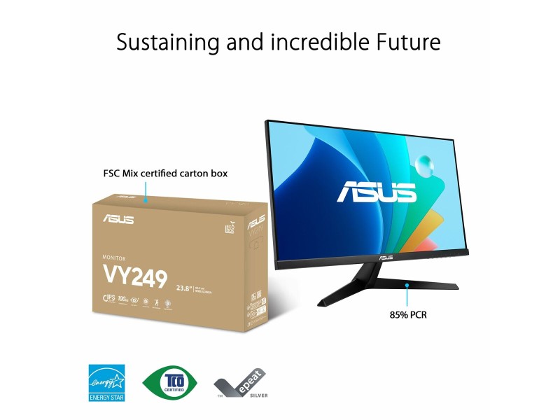 Монитор Asus VY249HF Full HD 23,8 NaN –  BB Монитори