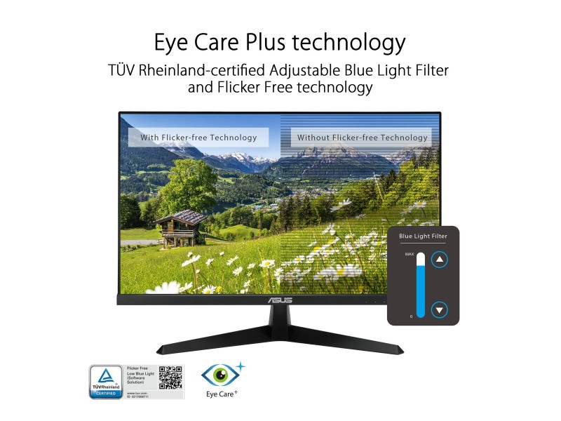 Монитор Asus VY249HF Full HD 23,8 NaN –  BB Монитори