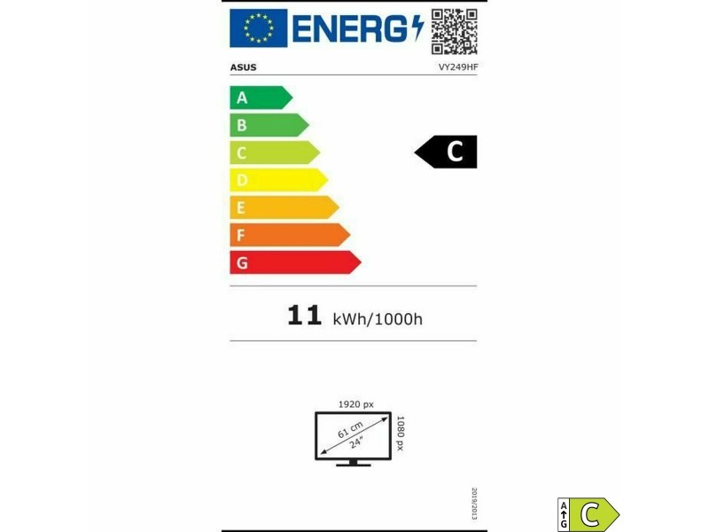 Монитор Asus VY249HF Full HD 23,8 NaN –  BB Монитори
