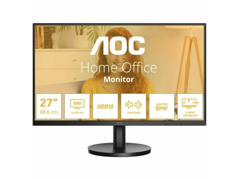 Gaming монитор AOC U27B3A 4K Ultra HD 27 NaN –  BB Монитори