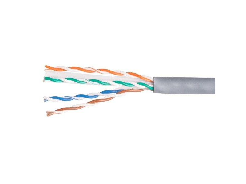 UTP категория 6 твърд мрежови кабел Equip 404521 Сив 100 m NaN –  BB USB кабели