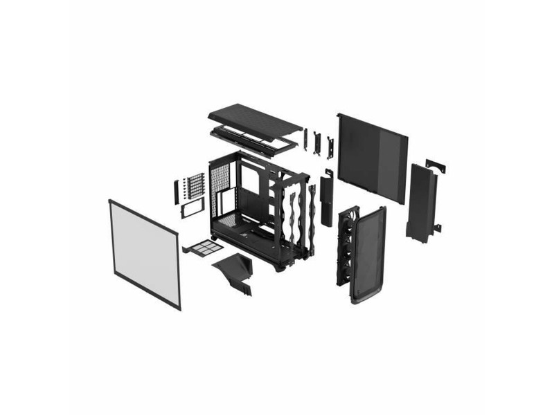 ATX полу-висока кутия Fractal Черен NaN –  BB Калъфи за настолни компютри