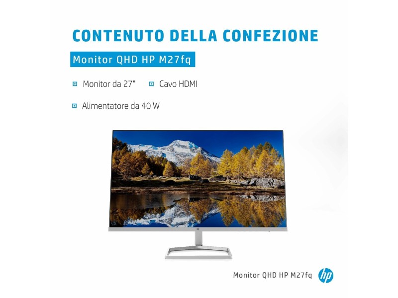 Gaming монитор HP M27fq Quad HD 27 NaN –  BB Монитори