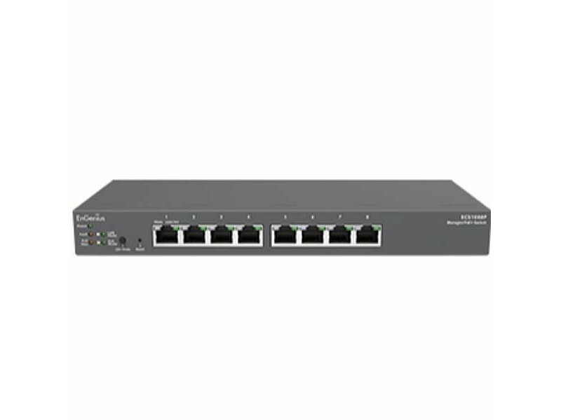 Суич EnGenius ECS1008P NaN –  BB Мрежови комутатори