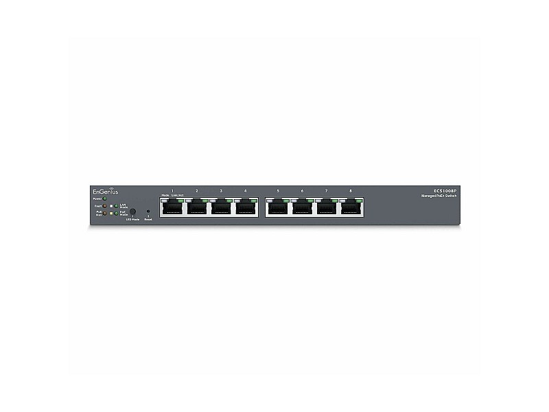 Суич EnGenius ECS1008P NaN –  BB Мрежови комутатори