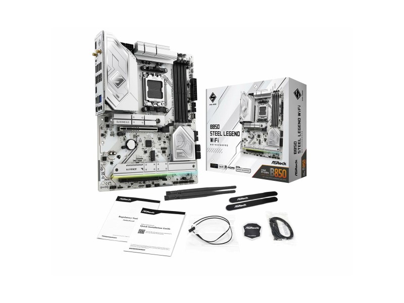 Дънна платка ASRock B850 STEEL LEGEND WIFI NaN –  BB Дънни платки