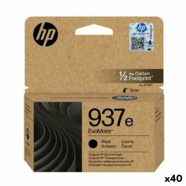 Оригиална касета за мастило HP 937E (ALTA CAPACIDAD XL) Черен (40 броя)